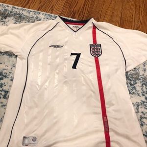 Umbro David Beckham Jersey